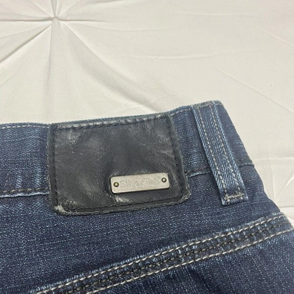Vintage Levis Silver Tab Bootcut Denim Jeans 31 Mens Size Distressed Y2K Riveted - Picture 7 of 7